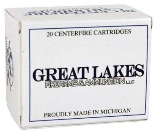 454 Casull 300 Grain Lead Round Nose 20 Rounds Great Lakes Ammunition