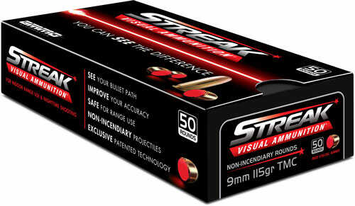 Ammo Inc 9MM 115Gr TMC Red Streak 50Rd