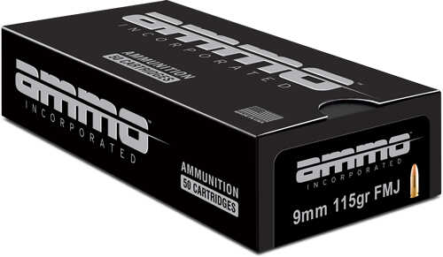 Ammo Inc 9MM 115Gr TMC 50Rd 20Bx/Cs