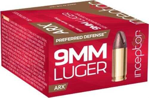 9mm Luger 65 Grain Full Metal Jacket 25 Rounds PolyCase Ammunition