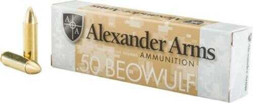 50 Beowulf 385 Grain Hollow Point 20 Rounds Alexander Arms Ammunition