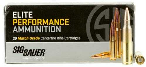 223 Rem 77 Grain Open Tip Match 20 Rounds Sig Sauer Ammunition 223 Remington