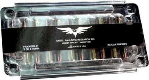 5.56mm Nato 55 Grain Frangible 20 Rounds EBR Ammunition