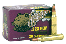 223 Rem 62 Grain Soft Point 20 Rounds BEAR Ammunition 223 Remington