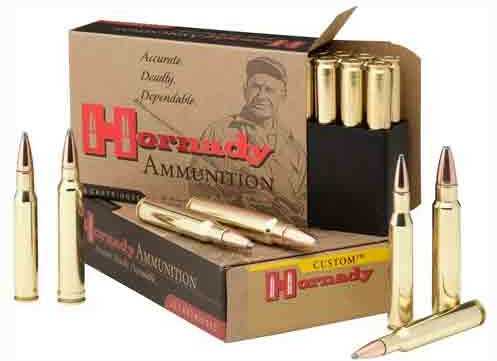 8x56 Hungarian 205 Grain Soft Point Rounds Hornady Ammunition