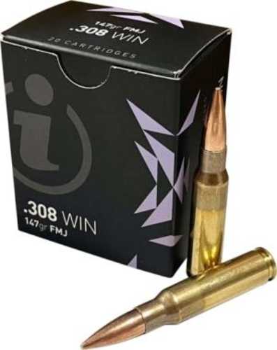 Igman .308 Winchester 147 Grain Full Metal Jacket 20 Rounds