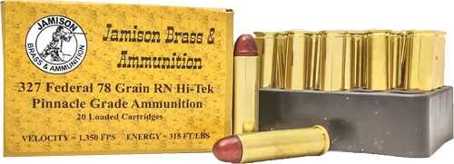 327 Federal Mag 78 Grain Lead 20 Rounds Jamison Ammunition Magnum