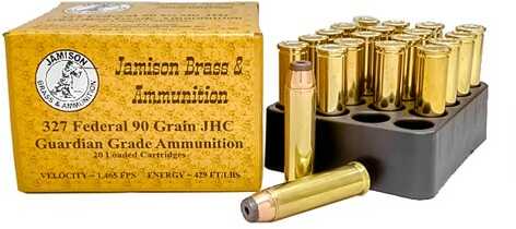 327 Federal Mag 90 Grain Hollow Point 20 Rounds Jamison Ammunition Magnum