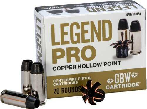 GBW Ammo 10MM Auto 155 Grains Solid Copper HP 20-Pack