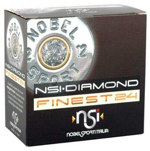 12 Gauge 2-3/4" Lead 7-1/2  24 grams 25 Rounds Nobel Sport Shotgun Ammunition