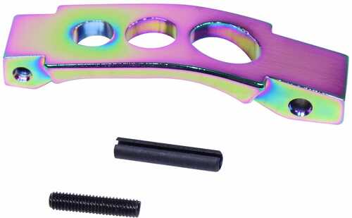 Guntec Ar15 Enhanced Trigger Guard Rainbow Pvd Coated