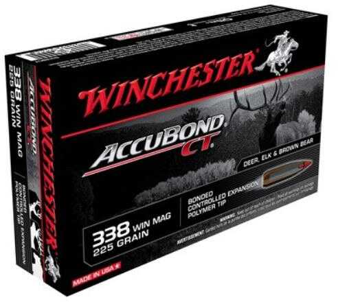 338 Win Mag 225 Grain Ballistic Tip 20 Rounds Winchester Ammunition Magnum