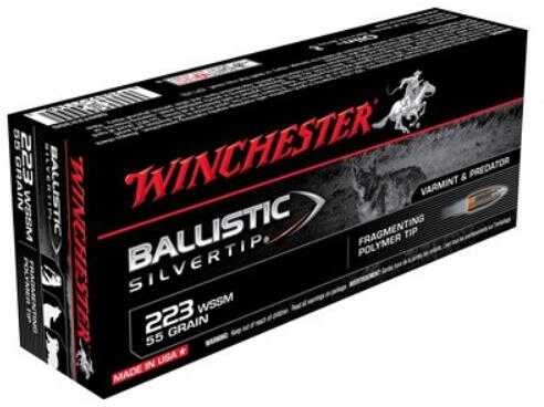 223 Win Super Short Mag 55 Grain Ballistic Tip 20 Rounds Winchester Ammunition Magnum