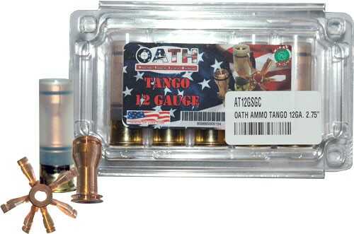 Oath Ammo Tango 12 Gauge 2.75" 602Gr. Copper HP Plastic 5-Pk