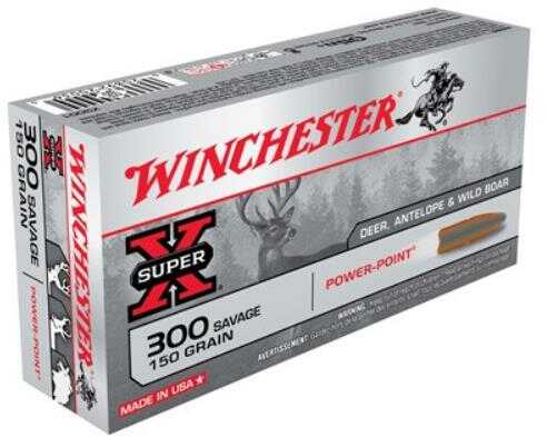 300 Savage 150 Grain Soft Point 20 Rounds Winchester Ammunition