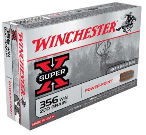 356 Win 200 Grain Soft Point Rounds Winchester Ammunition