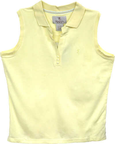 BG WOMEN'S Sleeveless Polo Medium Chiffon