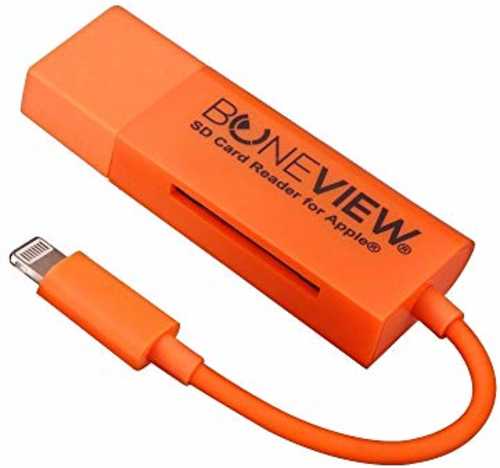 BONEVIEW Sd Card Reader For IPHONE 5,6,7 With Lightning XTNDR