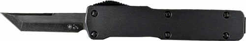 TEMPLAR Knife Cali Legal OTF Black Rubber 1.9" D2 Tanto