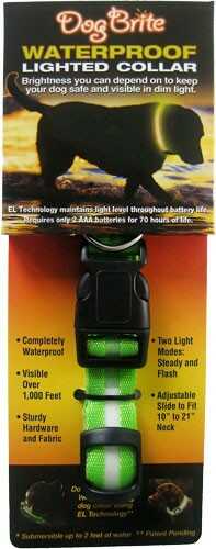 Brite COMPANIES Dog Grn Waterproof Lighted Collar