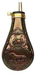 PEDERSOLI Powder Flask Remington .44 Caliber Copper