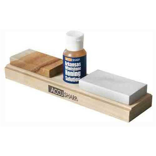 ACCUSHARP Arkansas Whetstone Combo Knife Sharpening Kit