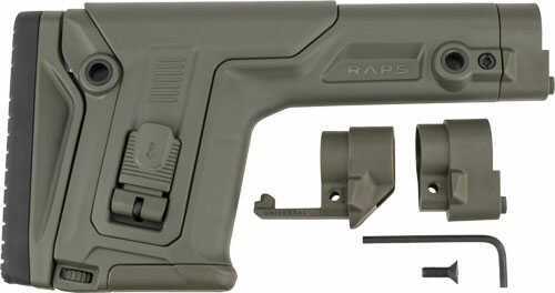 F.A.B. Defense Rapid Adjustment Precision Stock OD Green AR-15