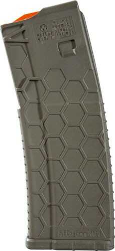 HEXMAG Magazine AR-15 5.56X45 10Rd OD Green Polymer Series 2