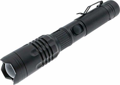 PROMIER 1000 LUM Rechargeable Tactical Grade FLSHLIGHT Black