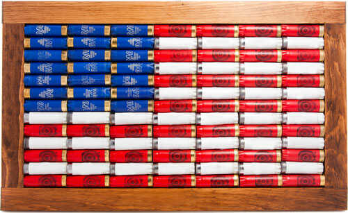 2 Monkey American Flag Made With 12 Ga HULLS