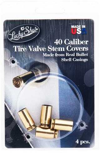 2 Monkey Valve Stem Cover 40 Cal NICKLE 4/Pack