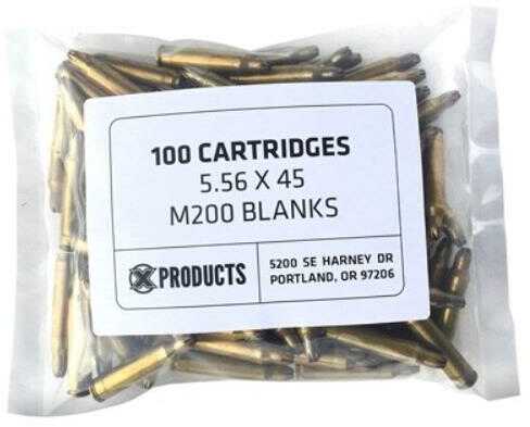 5.56mm Nato N/A Blank 100 Rounds X Products Ammunition