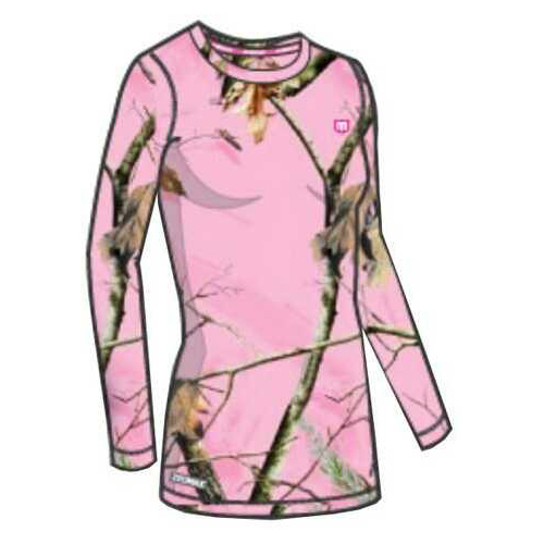 Medalist WOMENS Performance Crew long sleeve Level-2 Pink Camo Medium