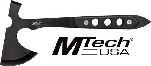 Mc MTECH 10" Tomahawk W/Sheath 5" Black Blade G10 Handle