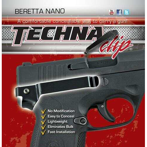 TECHNA Clip Handgun Retention Beretta NANO Right Side