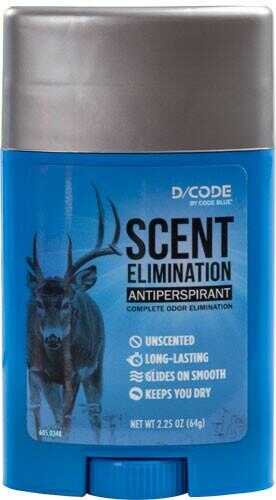 Code Blue D-Code Odor Eliminator Antiperspirant 2.25 oz. Model: OA1317