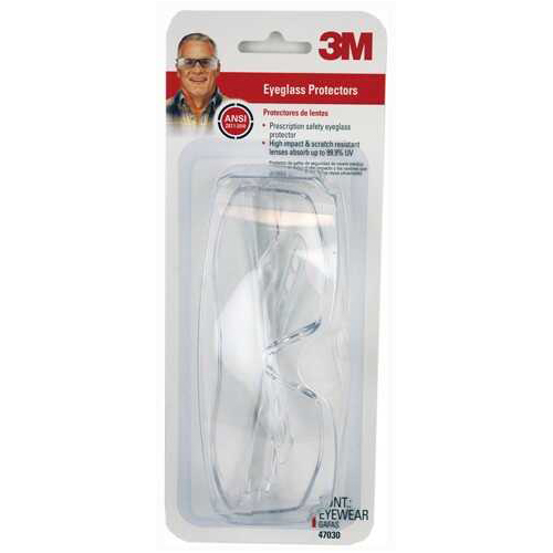 3M Peltor 47030PEL6 Sport Over the Glass Clear Polycarbonate 1 Pair