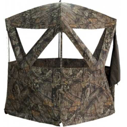 Rhino Ground Blind Mossy Oak Country 77"X77"-Hub 78"-Tall