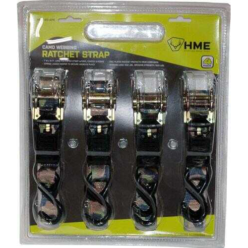 HME Camo Ratchet STRAPS 4Pk