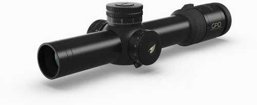 German Precision Optics R820 GPOTAC 1-8X 24mm Obj 107-13 ft @ 100 yards FOV 34mm Tube Black Finish iControl Illuminated