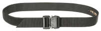 TACSHIELD (Military Prod) T303-MDBK Tactical Gun Belt With Cobra Buckle 34"-38" Webbing Black Medium 1.75" Wide