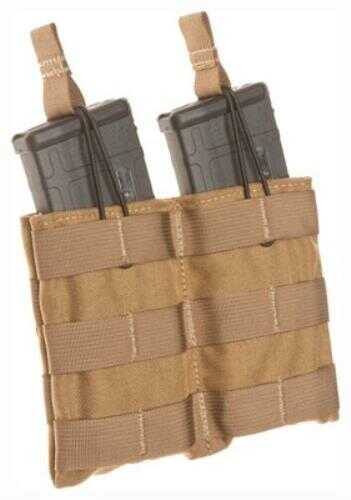 TACSHIELD (Military Prod) T3507Cy Speed Load Double Rifle Mag Pouch Coyote 1000D Nylon
