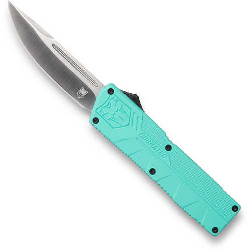 COBRATEC Lightweight OTF Mint Blue 3.25" Drop Point