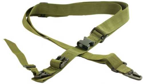 J&E Machine Tech Sling 3 Point Bungee Green