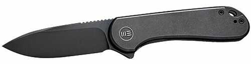 We Knife ELEMENTUM 2.96" Black Titanium/STNWSH 20Cv FRM Lock
