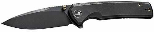 We Knife SUBJUGATOR 3.48" Black Titanium/Black STNWSH