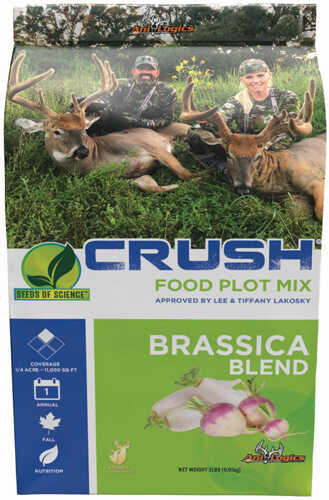 ANI-LOGICS Crush Pro BRASSICA Blend 2Lb Bag 1/4 Acre