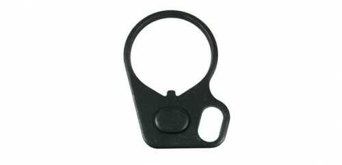 GUNTEC AR15 Single Point Sling Adapter Black