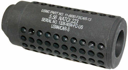 GUNTEC AR15 Fake Suppressor SOCOM Mini 1/2X28 TPI Black